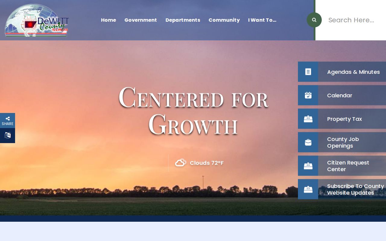 DeWitt County criminal history county government directory